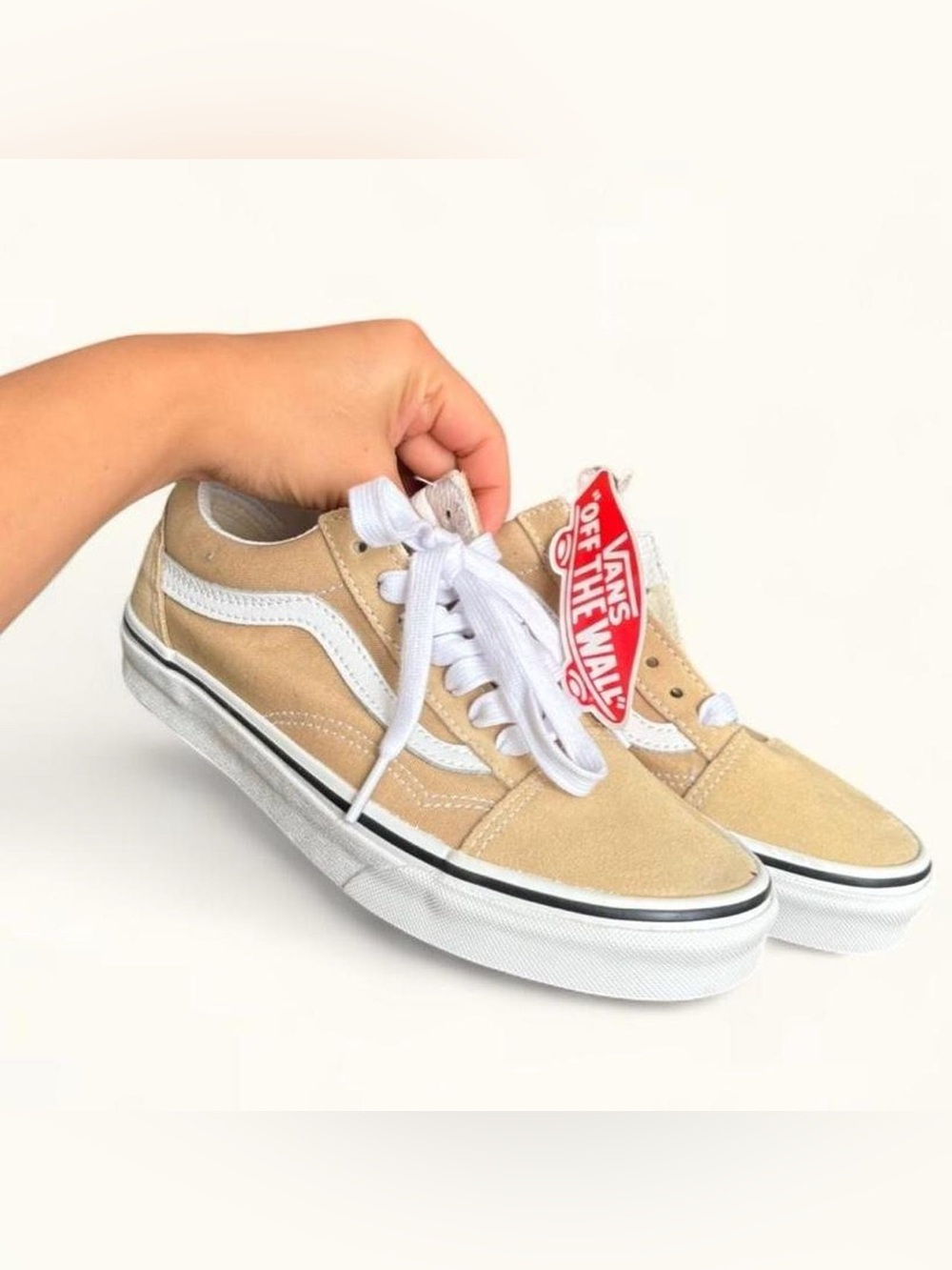 Vans Old Skool khaki sneakers